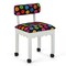 Kangaroo Sewing Furniture Wood Sewing Chair with Storage Compartment & Comfortable Cushion